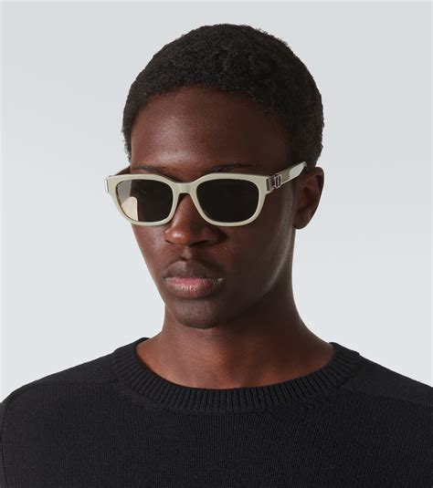 dior sunglasses t-58|DiorOblique S1I Transparent Beige Square Sunglasses .